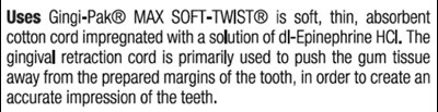 Uses_Soft Twist.jpg Uses- Gingi-Pak Soft-Twist - Uses Soft Twist